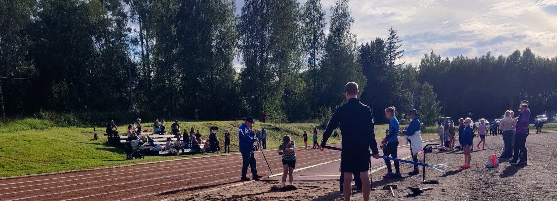 Kuva yleisurheilukilpailuista